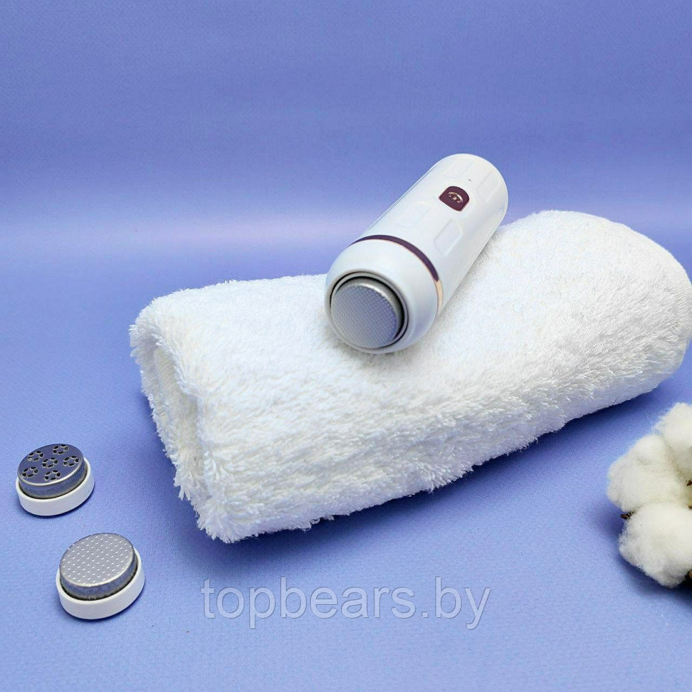 Портативный аппарат по уходу за кожей стоп Wireless Portable Foot grinder HY-888 (2 режима работы, 3 насадки) - фото 7 - id-p219630142