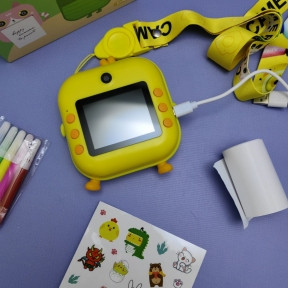 Детский фотоаппарат с мгновенной печатью Childrens Time Print Camera (фото, видео, поддержка SD-card до 32 Gb) - фото 1 - id-p219630306