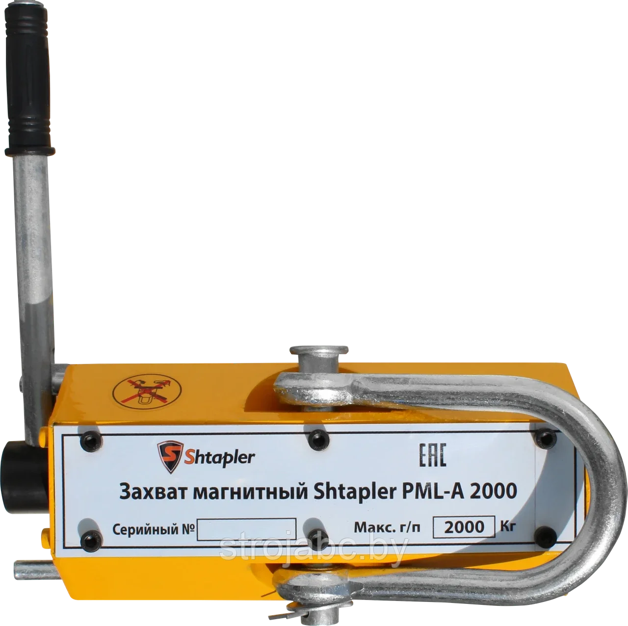 Захват магнитный Shtapler PML-A 2000 (г/п 2000 кг) - фото 3 - id-p219629160