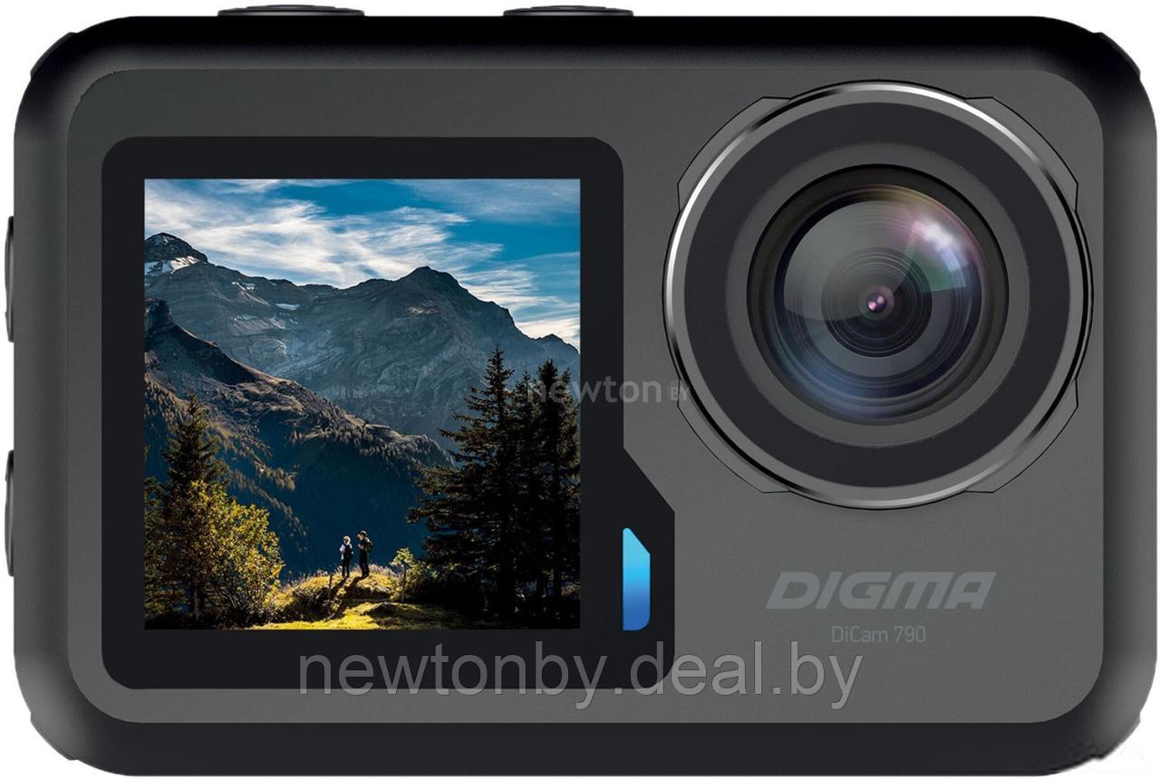 Экшен-камера Digma DiCam 790 (черный) - фото 1 - id-p219633067