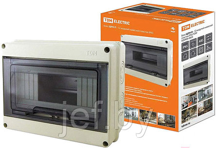 Бокс щрн-п-12 модулей навесной TDM SQ0908-0003, фото 2