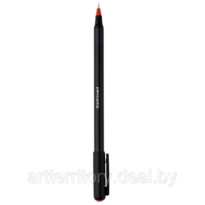 Ручка шариковая Linc Pentonic, одноразовая, красный, 0,7 мм - фото 4 - id-p219625924