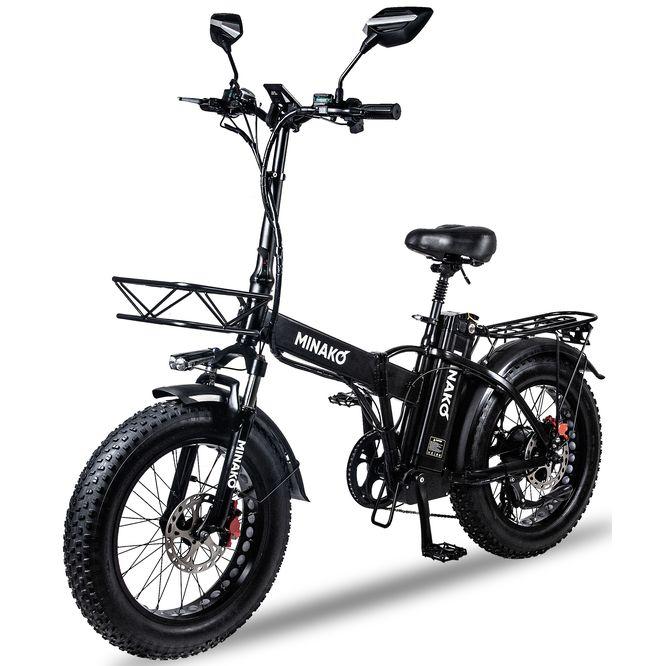 Электровелосипед Minako F10 Черный обод