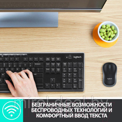 Клавиатура+мышь Logitech MK270 / 920-004518 - фото 2 - id-p219634713
