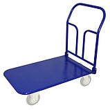 Тележка платформенная складная ручка, педаль. ТПСР 5 М (700х1200) без колёс, фото 3