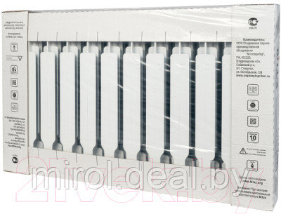 Радиатор алюминиевый BiLux ALM 500 - фото 4 - id-p219635515