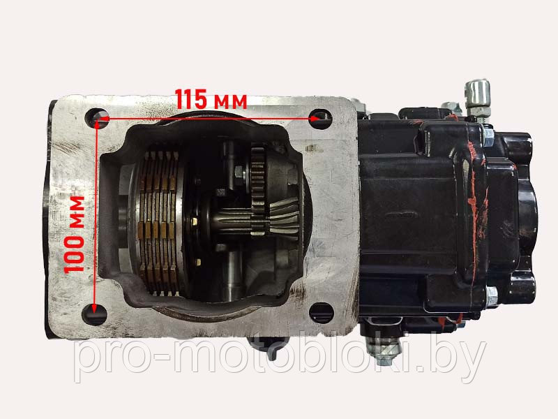 Коробка передач мотоблока 3+1 Stark ST-1000F (6.5-8,5 лс) с плитой - фото 4 - id-p219635894