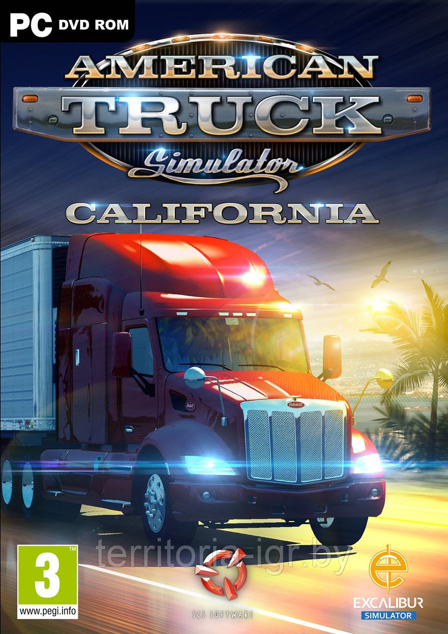 American Truck Simulator (Копия лицензии) PC - фото 1 - id-p132542412