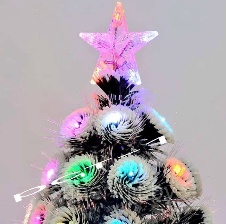 Искусственная светящаяся елка со звездой. Новогодняя светодиодная Елка - фото 5 - id-p219630001