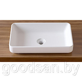 Накладная Lavinia Boho Bathroom Sink Slim 33311004 (55*34 см, прямоугольная с тонкими стенками, без о