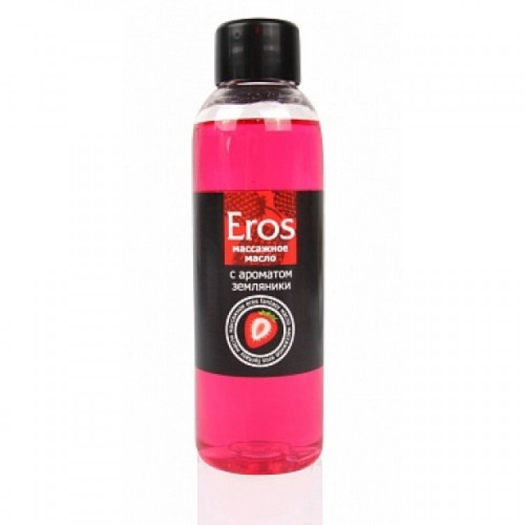 Массажное масло с ароматом земляники Eros Exotic 75 мл - фото 1 - id-p219638381