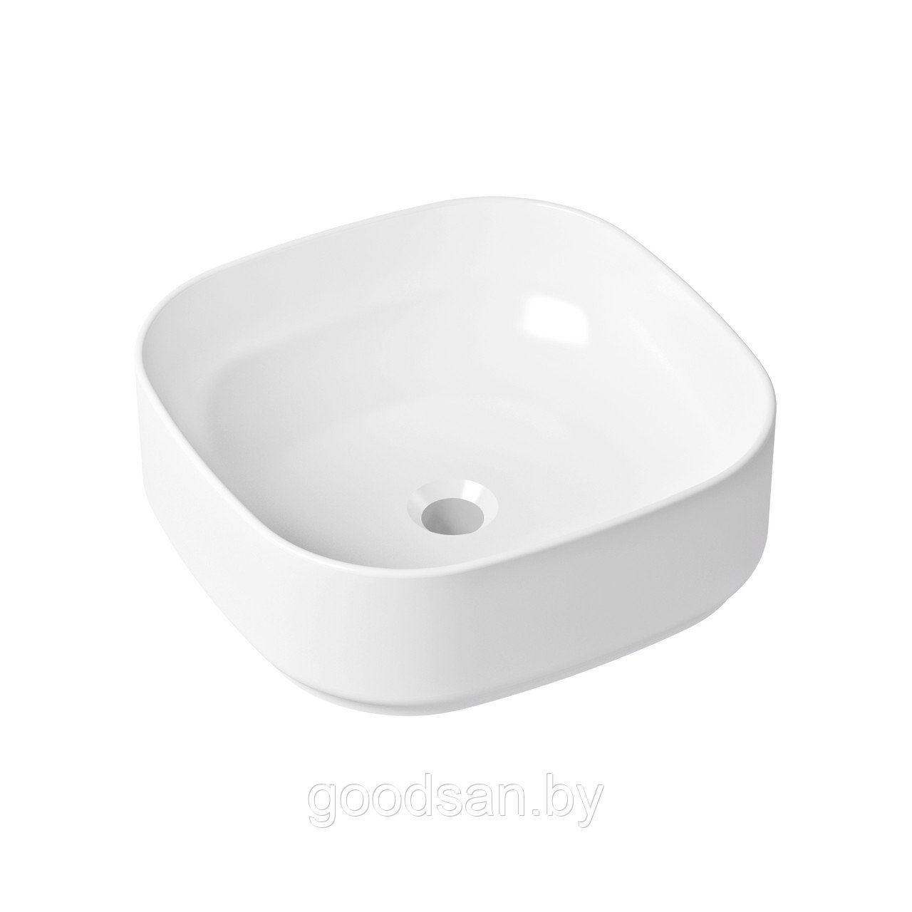 Накладная Lavinia Boho Bathroom Sink Slim 33311006 (40*40 см, квадратная с тонкими стенками, без отве - фото 2 - id-p219641021