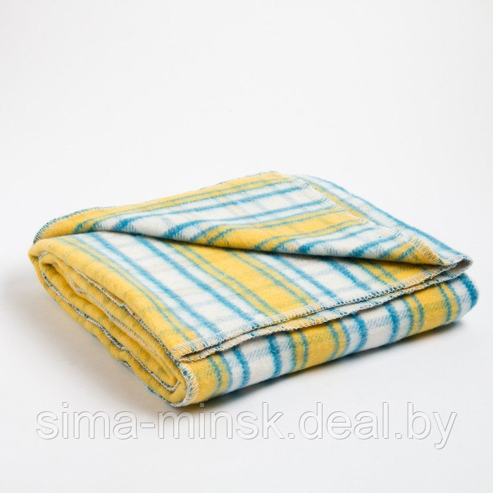 Одеяло байковое размер 90х140 см, цвет микс для универс., хл80%, полиэфир 20%, 420гр/м - фото 6 - id-p219640363