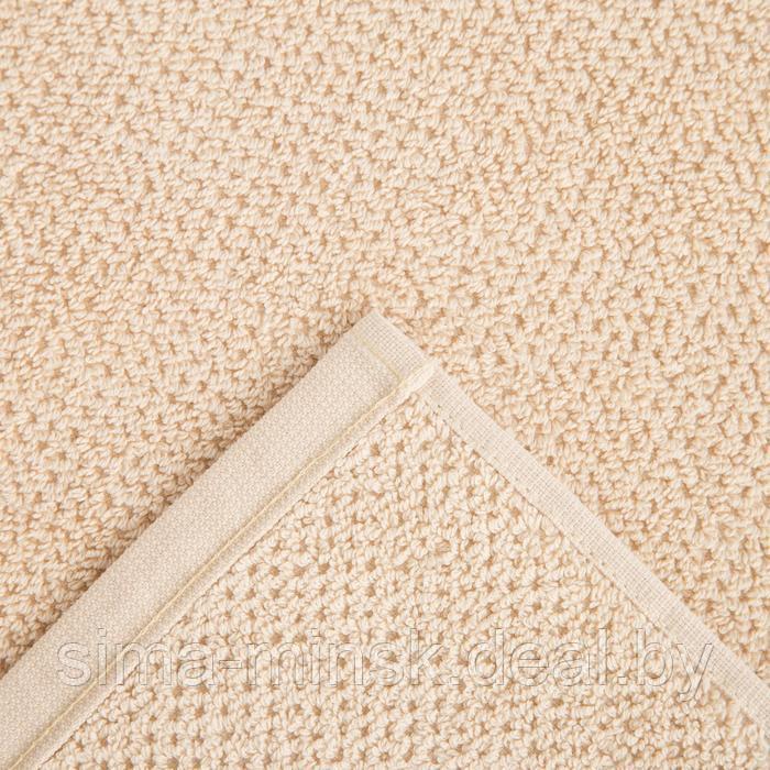 Коврик махровый "Этель" Organic Beige 50х70 см, 100% хл, 550гр/м2 - фото 4 - id-p219640417