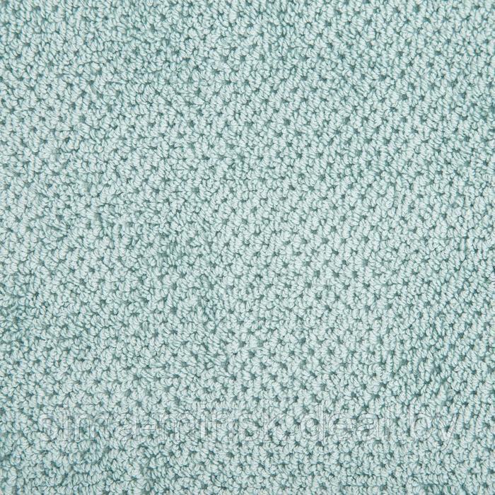 Коврик махровый "Этель" Organic Mint 50х70 см, 100% хл, 550гр/м2 - фото 3 - id-p219640419