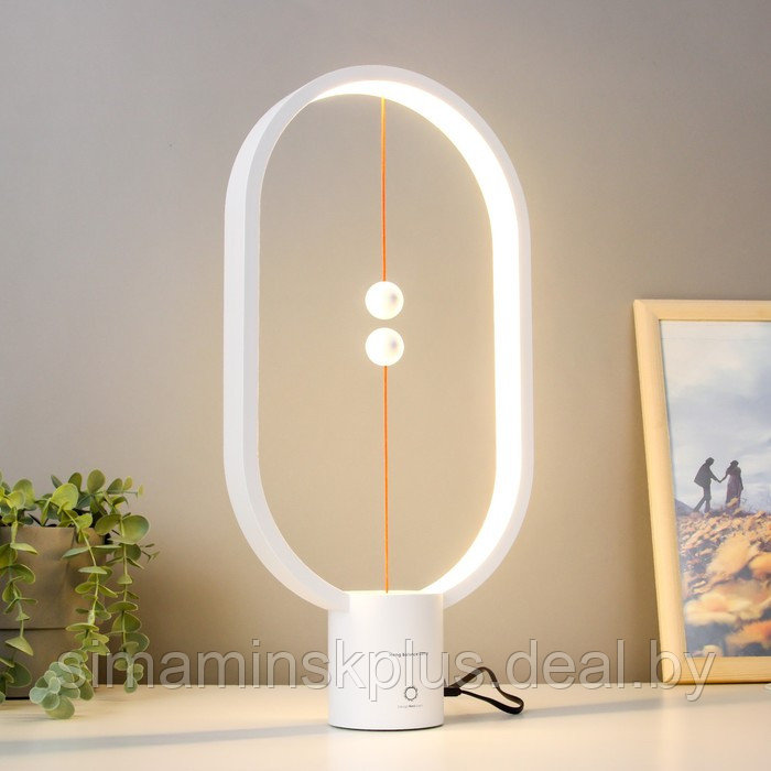 Настольная лампа "Баланс" LED 3Вт 4000К белый 22х7х40,6 см - фото 4 - id-p219643206