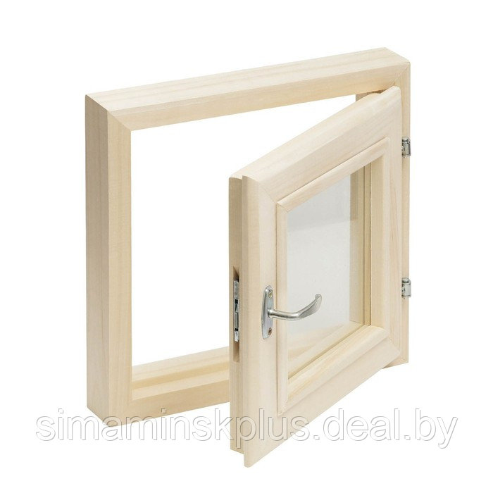 Окно, 40×40см, двойное стекло ЛИПА - фото 4 - id-p219643304