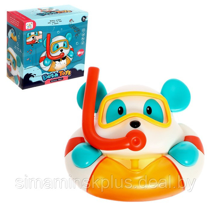 Игрушка для ванны "Мишка", генератор пены - фото 1 - id-p219643531