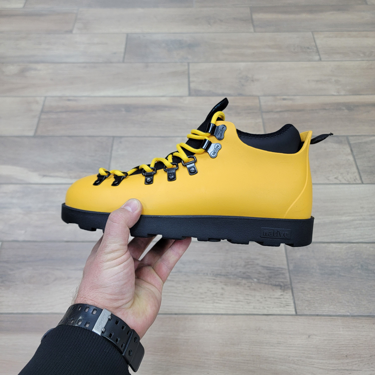 Ботинки Native Fitzsimmons 2.0 Citylite Alpine Yellow / Jiffy Black