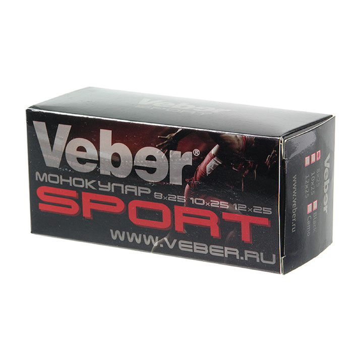 Монокуляр Veber Ultra Sport, 8 × 25 - фото 6 - id-p219645554