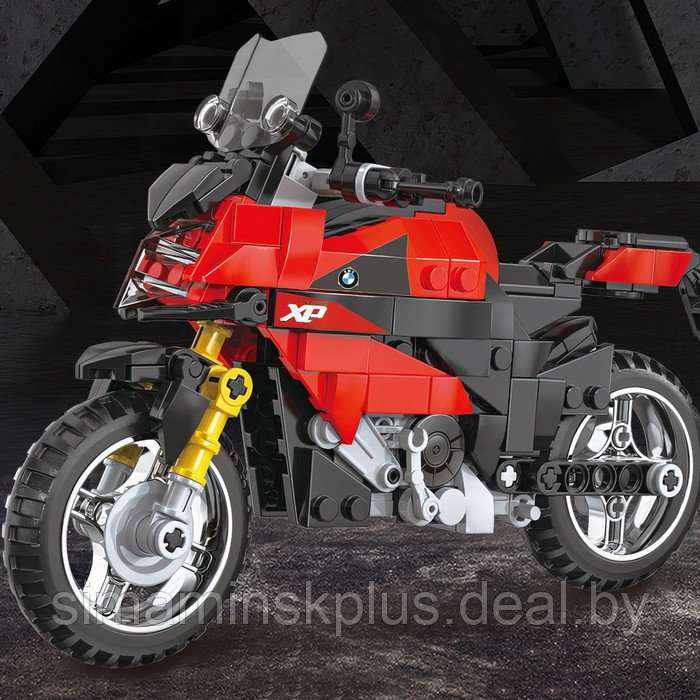 Конструктор Мото «Спортивный мотоцикл», 300 деталей - фото 4 - id-p219643756