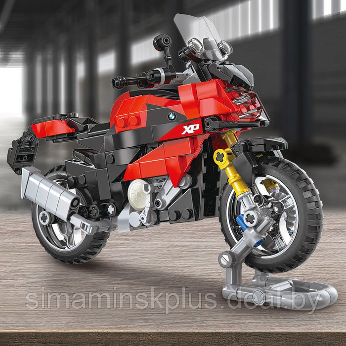 Конструктор Мото «Спортивный мотоцикл», 300 деталей - фото 5 - id-p219643756