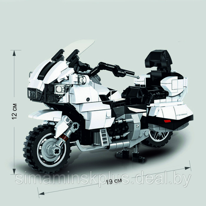 Конструктор Мото «Шоссейный мотоцикл», 444 детали - фото 2 - id-p219643771