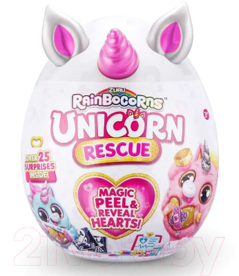 Игрушка-сюрприз Zuru Rainbocorns Unicorn Rescue Единорог / 9262 - фото 5 - id-p219647358