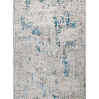 Ковёр прямоугольный Eliza 38549A, размер 150x300 см, цвет blue fls/cream fls