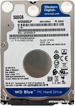 Жесткий диск WD Blue 500GB WD5000LPZX