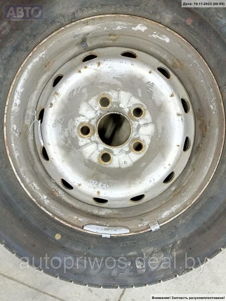 Диск колесный обычный (стальной) Hyundai H1 - фото 1 - id-p219648978