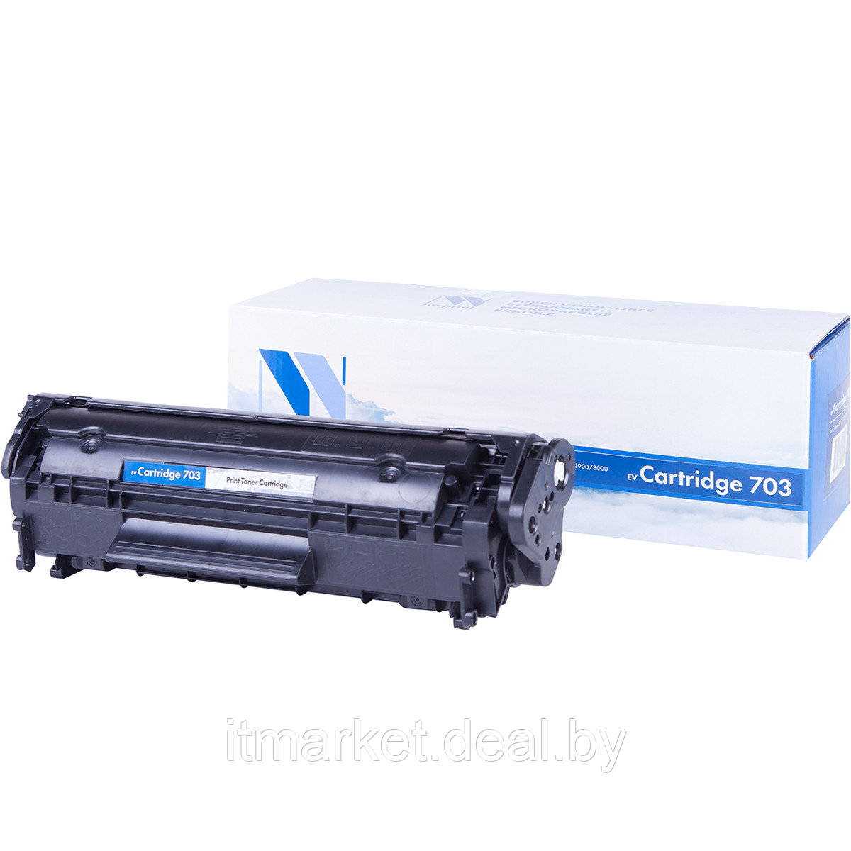 Картридж лазерный NV Print NV-703 (Canon i-SENSYS LBP2900, 2900B, 3000, 2000стр.) - фото 1 - id-p219646989