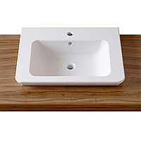 Встраиваемая сверху Lavinia Boho Bathroom Sink 33312009 (60*49 см, прямоугольная, с отверстием под см