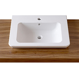 Встраиваемая сверху Lavinia Boho Bathroom Sink 33312009 (60*49 см, прямоугольная, с отверстием под см