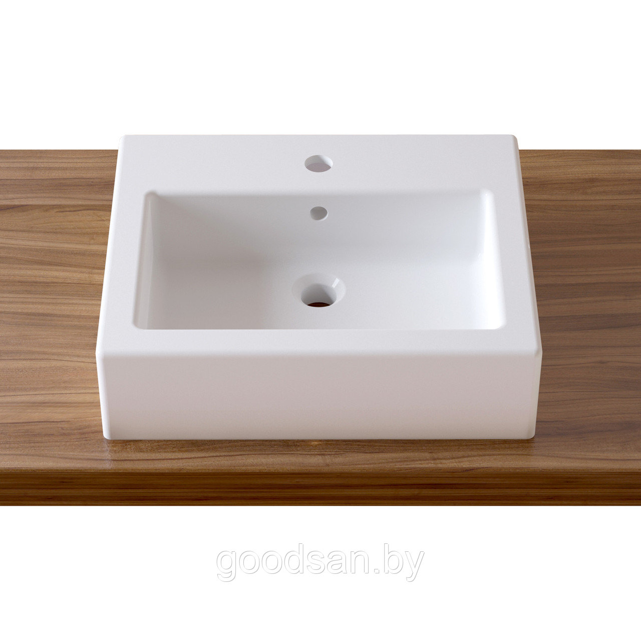 Накладная Lavinia Boho Bathroom Sink 33311014 (51*41 см, прямоугольная, с отверстием под смеситель, х - фото 1 - id-p219649531