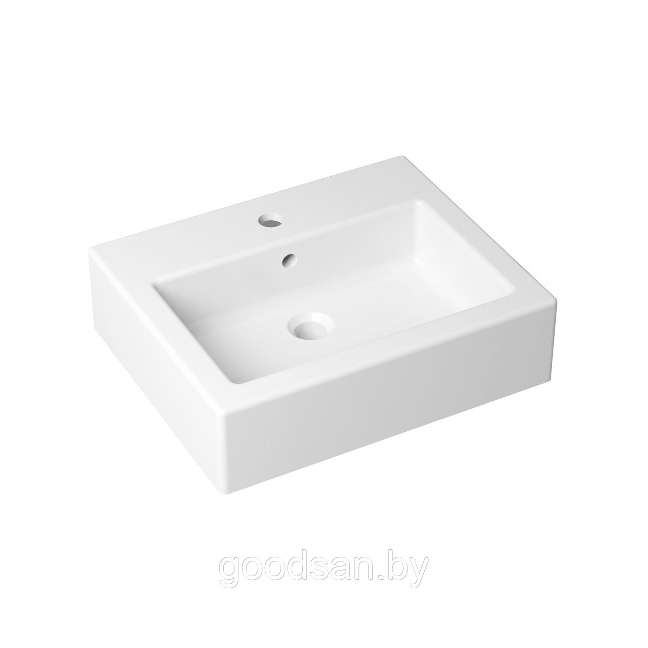 Накладная Lavinia Boho Bathroom Sink 33311014 (51*41 см, прямоугольная, с отверстием под смеситель, х - фото 2 - id-p219649531