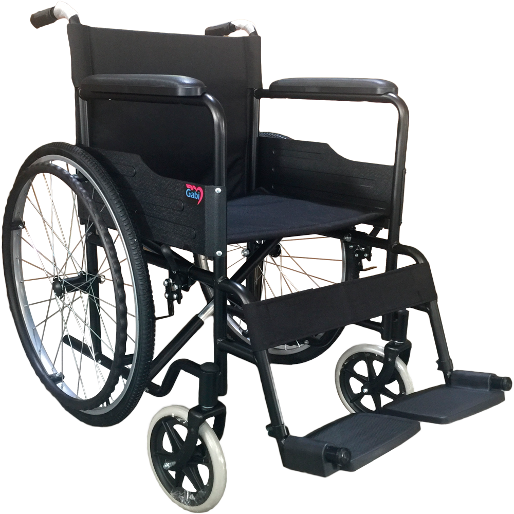 Инвалидная коляска BME4611 Gabi Reha Fund (Сидение 45 см., Литые колеса) - фото 1 - id-p219649535