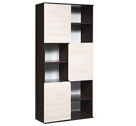 Стеллаж Вегас-1 Венге - Ясень шимо светлый