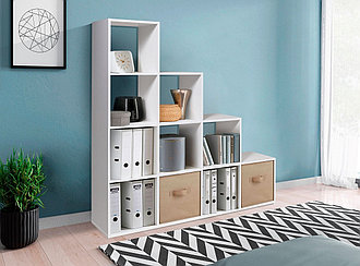 Стеллаж Куб-5 Белый