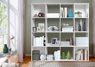 Стеллаж Куб-3 Белый