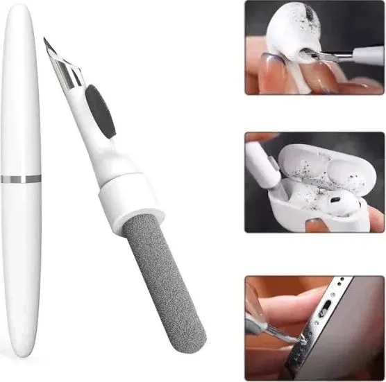 Ручка для чистки 3 в 1 Multi Cleaning Pen - портативный многофункциональный очиститель - фото 4 - id-p219650239