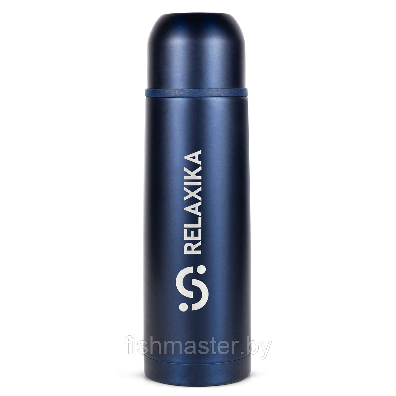 Термос Relaxika 101 с узким горлом цвет Темно-синий 0.75 - фото 3 - id-p219650244