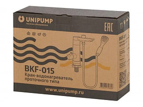 Проточный электрический водонагреватель кран+душ Unipump BKF-015, фото 3