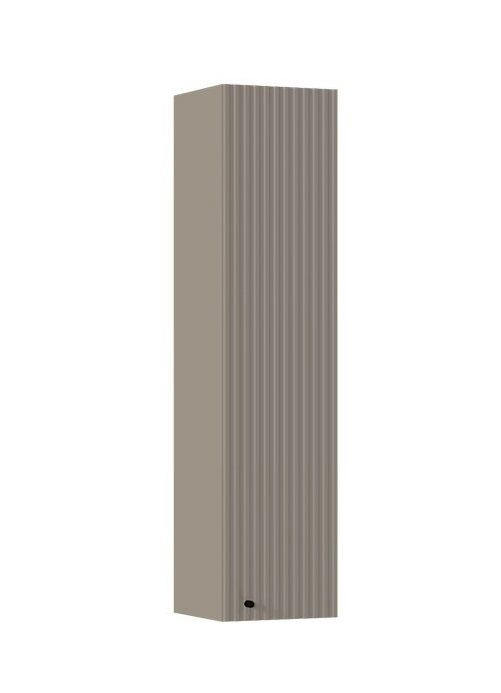 Шкаф навесной Оливия - Шарли Мокко / Глиняный серый (МИФ) - фото 1 - id-p219650665