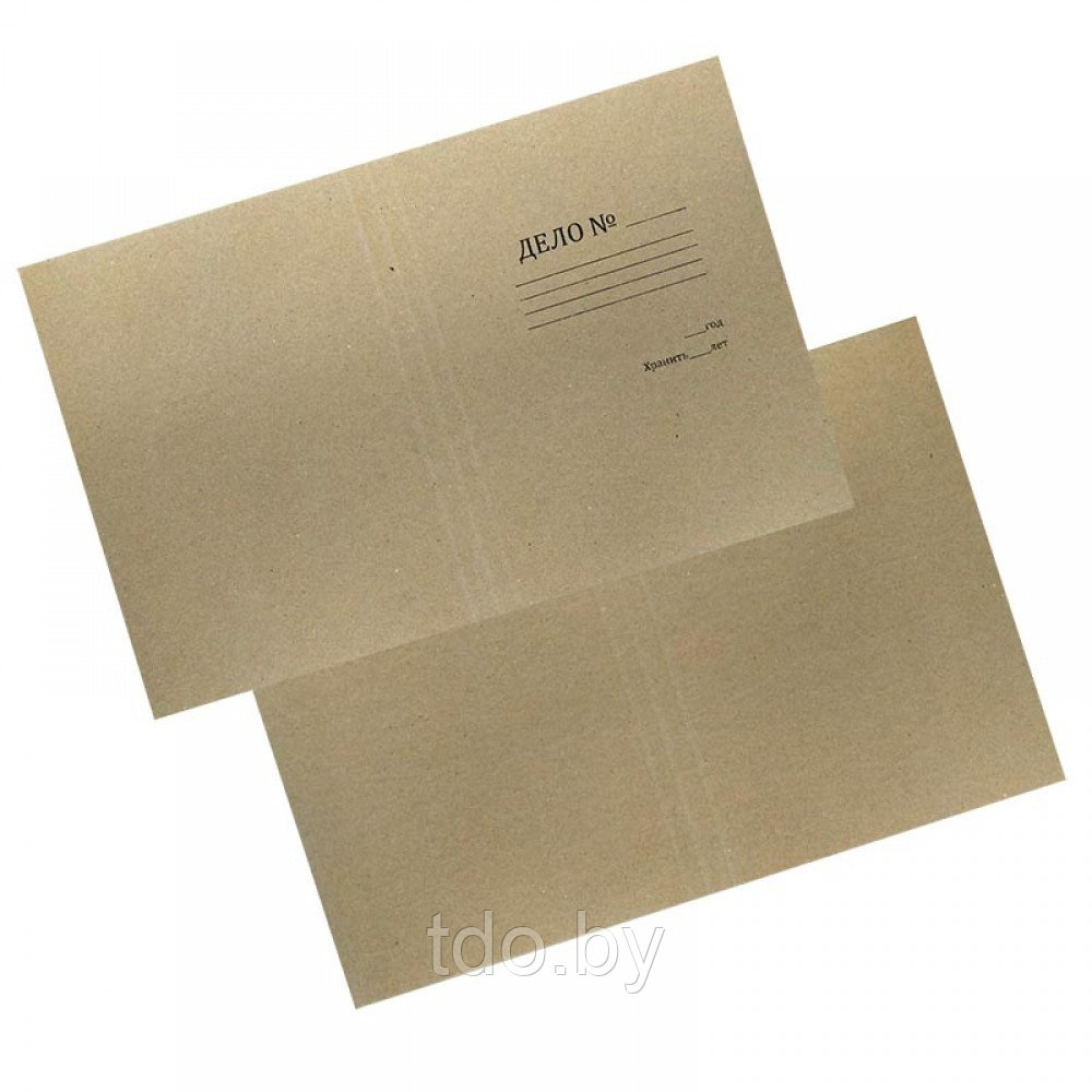 Папка-обложка картонная "Дело" без скоросшивателя, А4 - фото 1 - id-p219650673