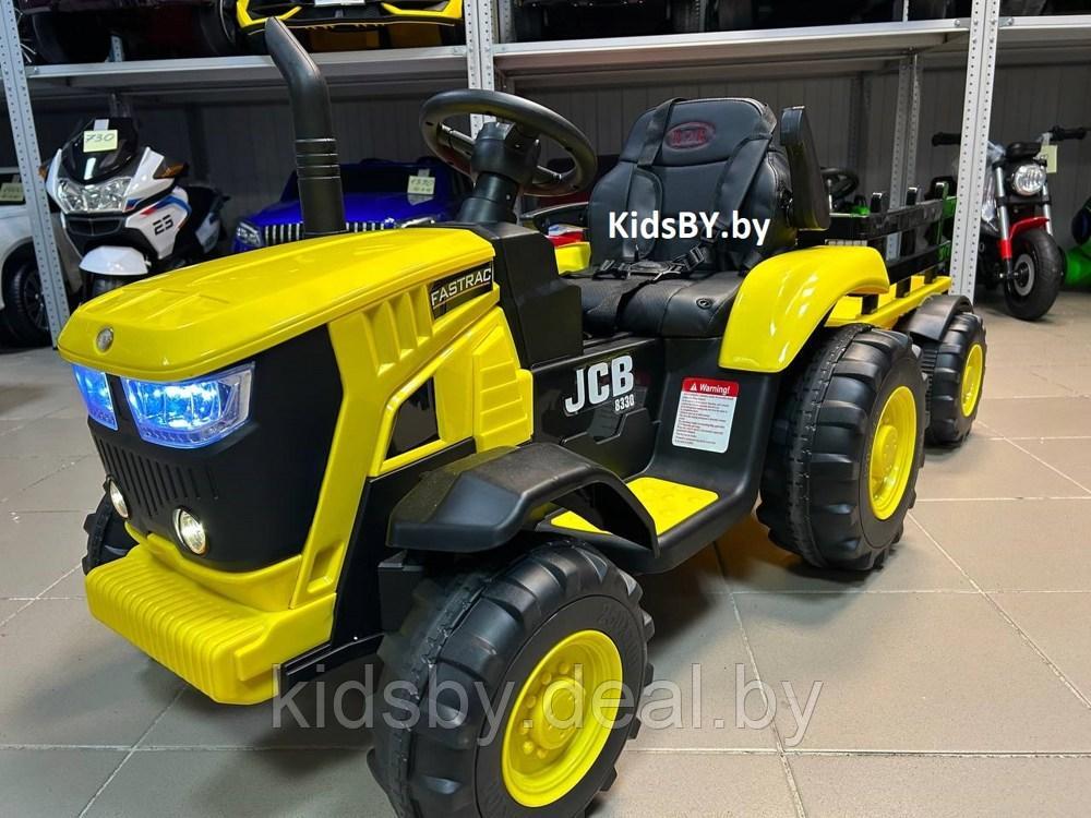 Детский электромобиль RiverToys O555OO (жёлтый) - фото 1 - id-p207721114