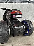 Детский электротрицикл RiverToys K333PX (черный), фото 4