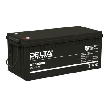 Аккумулятор 12В/200Ач для охранно-пожарных систем Delta DT 12200 - фото 1 - id-p219651148