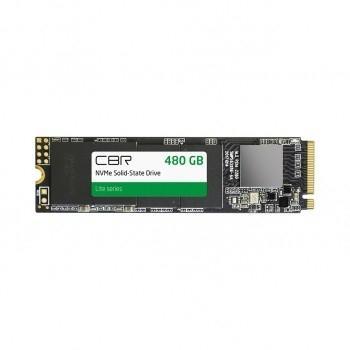 CBR SSD-480GB-M.2-LT22, Внутренний SSD-накопитель, серия "Lite", 480 GB, M.2 2280, PCIe 3.0 x4, NVMe 1.3, - фото 1 - id-p219651320