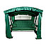 Садовые качели Ранго МС121 зеленый горошек, фото 2